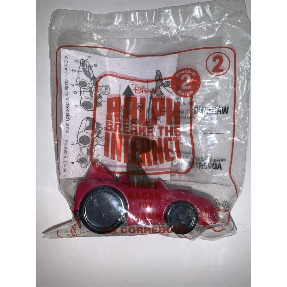 Wreck-It-Ralph 2 McDonald's Toy - 2018 -Shank Racer NIP
